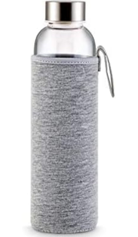 Fuzz glass bottle