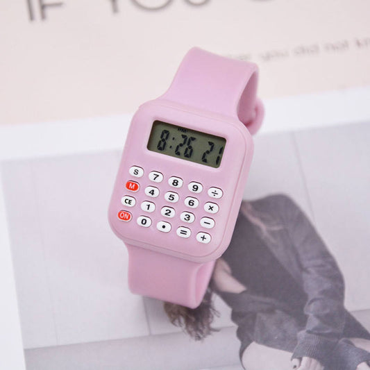 Kids calculator watch