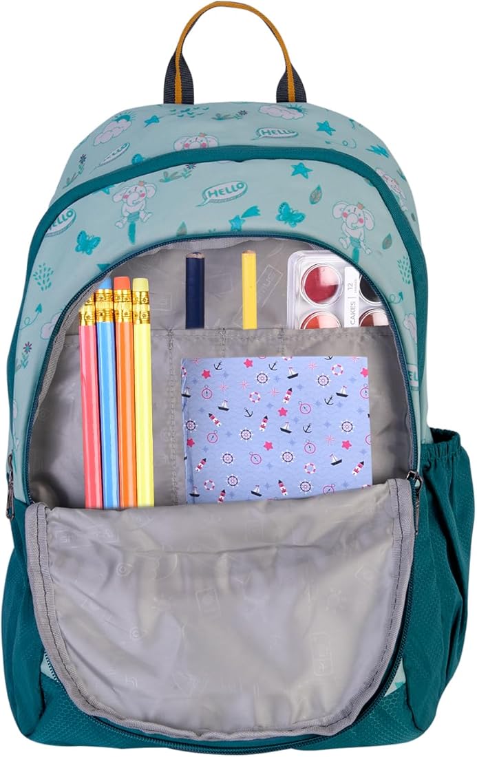 Polyester Printed School Backpack