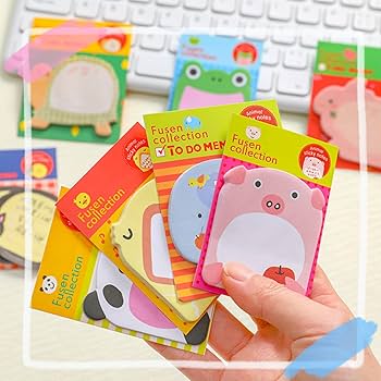 Cute sticker notes