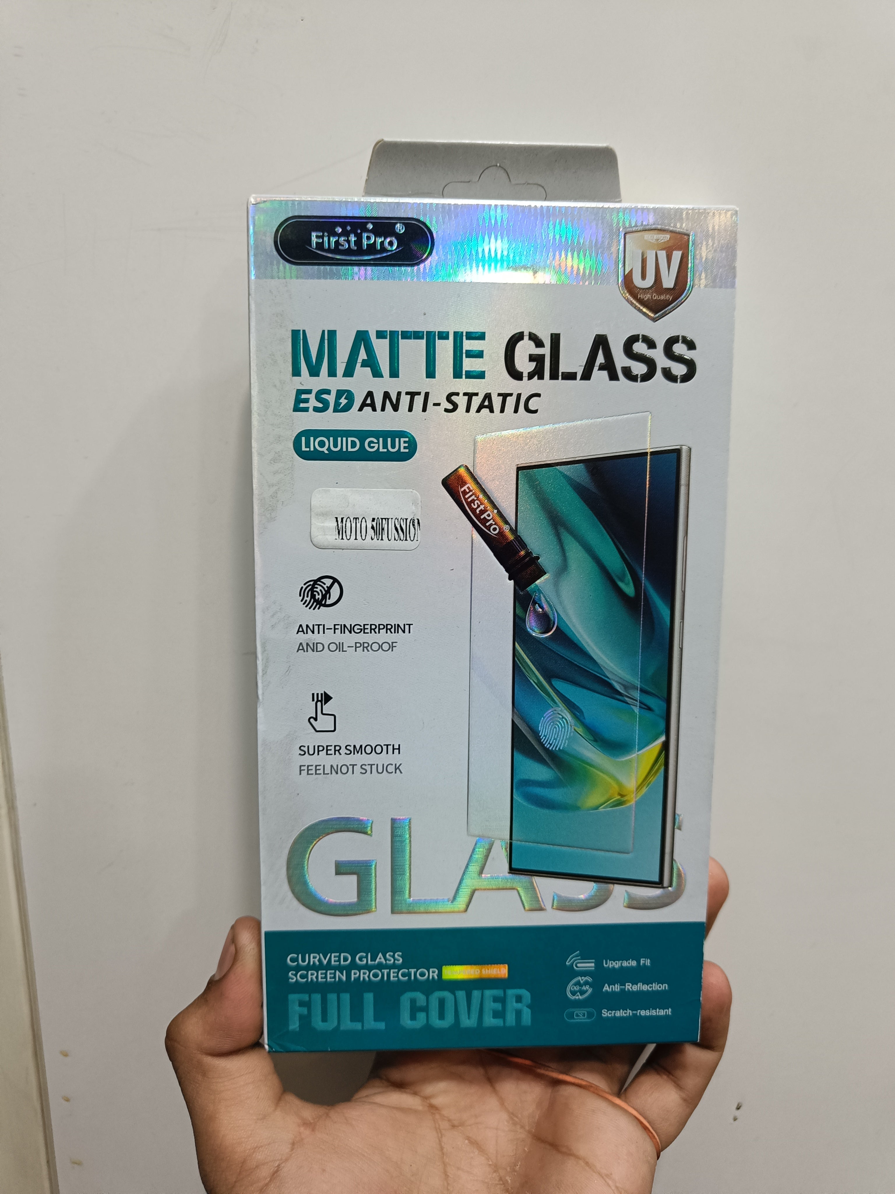 Matte UV Curved Tempered Glass