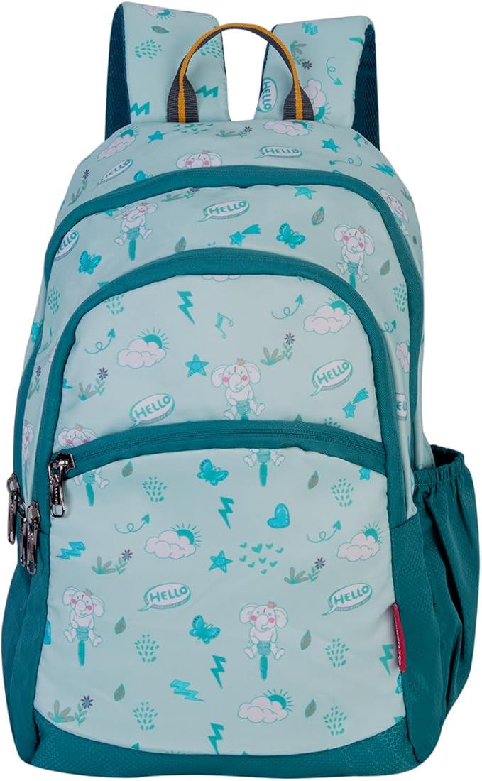 Polyester Printed School Backpack