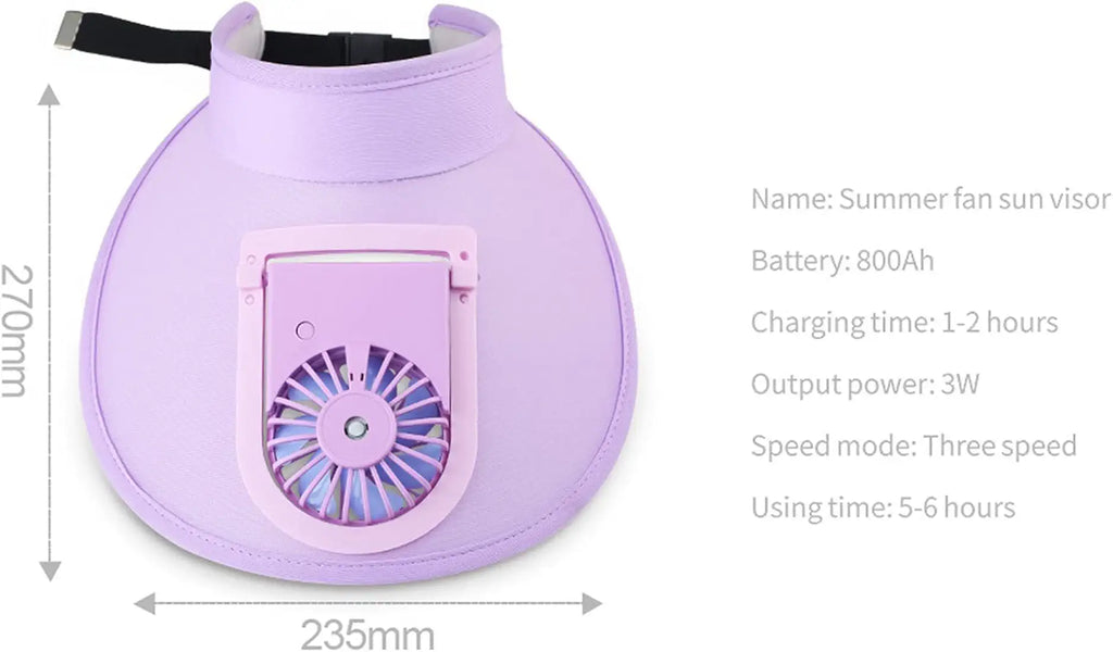 USB Charging Fan