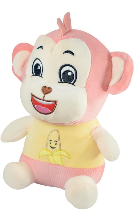 Smiley monkey teddy