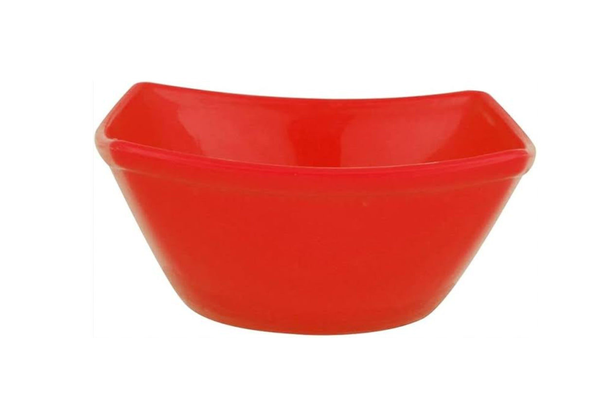 Small Square Plastic boul[Min 50 Pie]