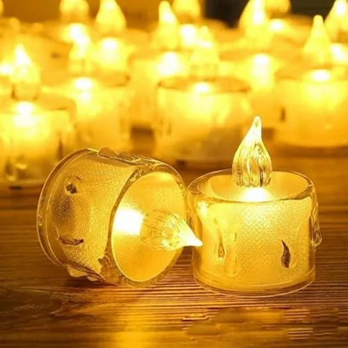 LED Plastic  Candle