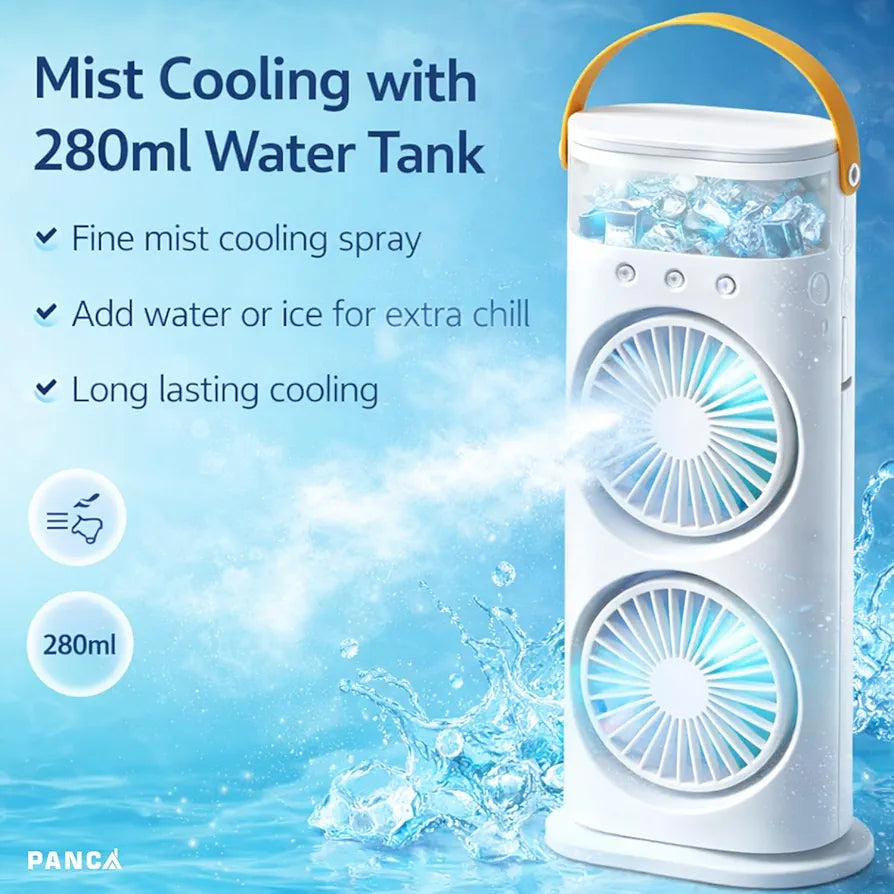 DOUBLE SPRAY FAN