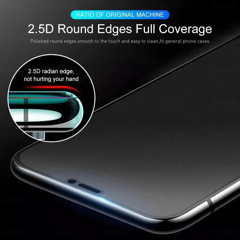Matte With Privacy Tempered Glass