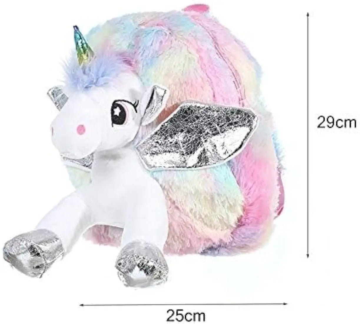 Unicorn 3D Soft Rainbow