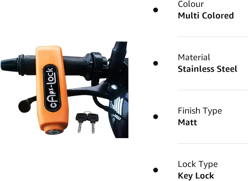 Heavy Bike Brake Lock