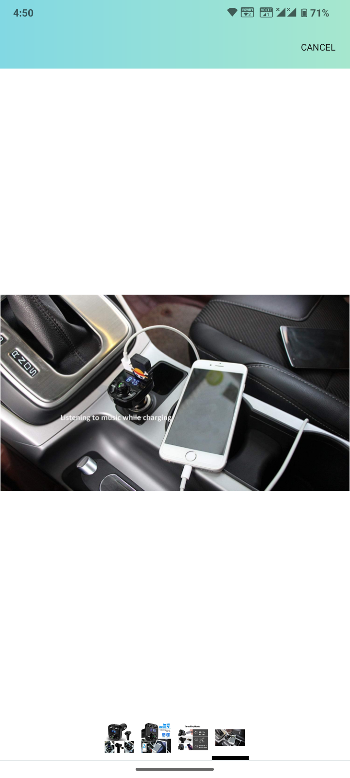 CARX8 Bluetooth charger
