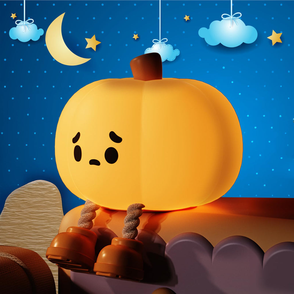 Little pumpkin slip lamp