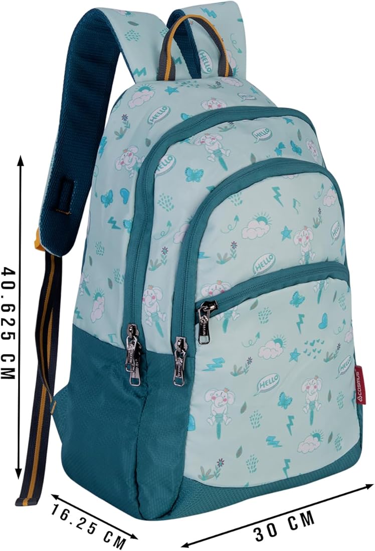 Polyester Printed School Backpack