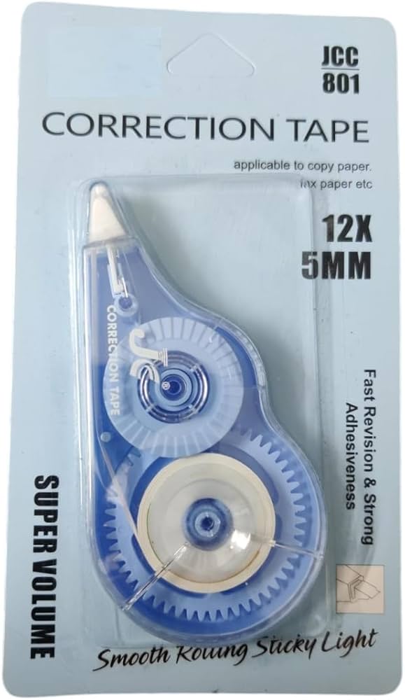 Smooth rolling tape