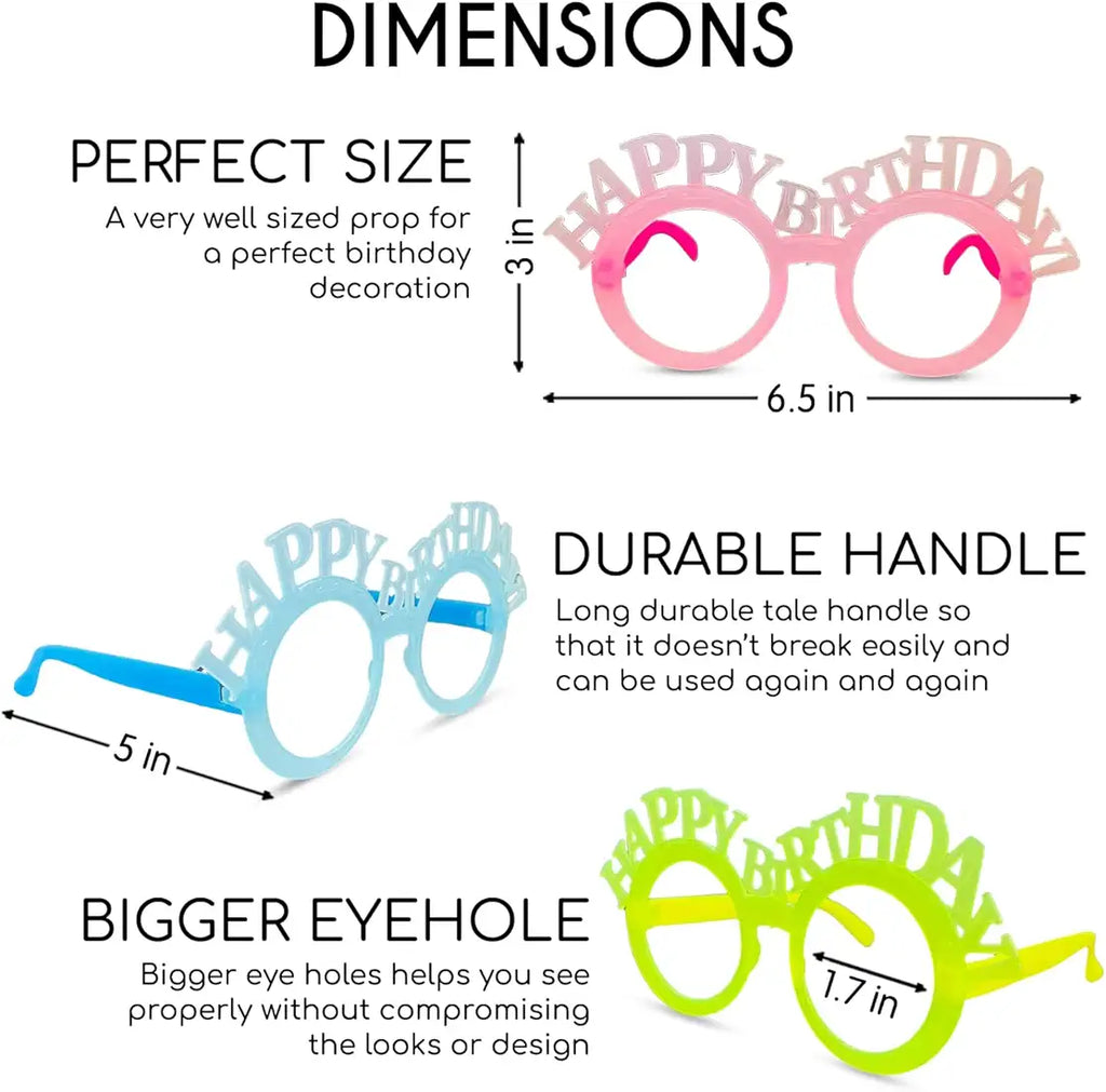 Birthday Photo Glasses(mini.50 pic)