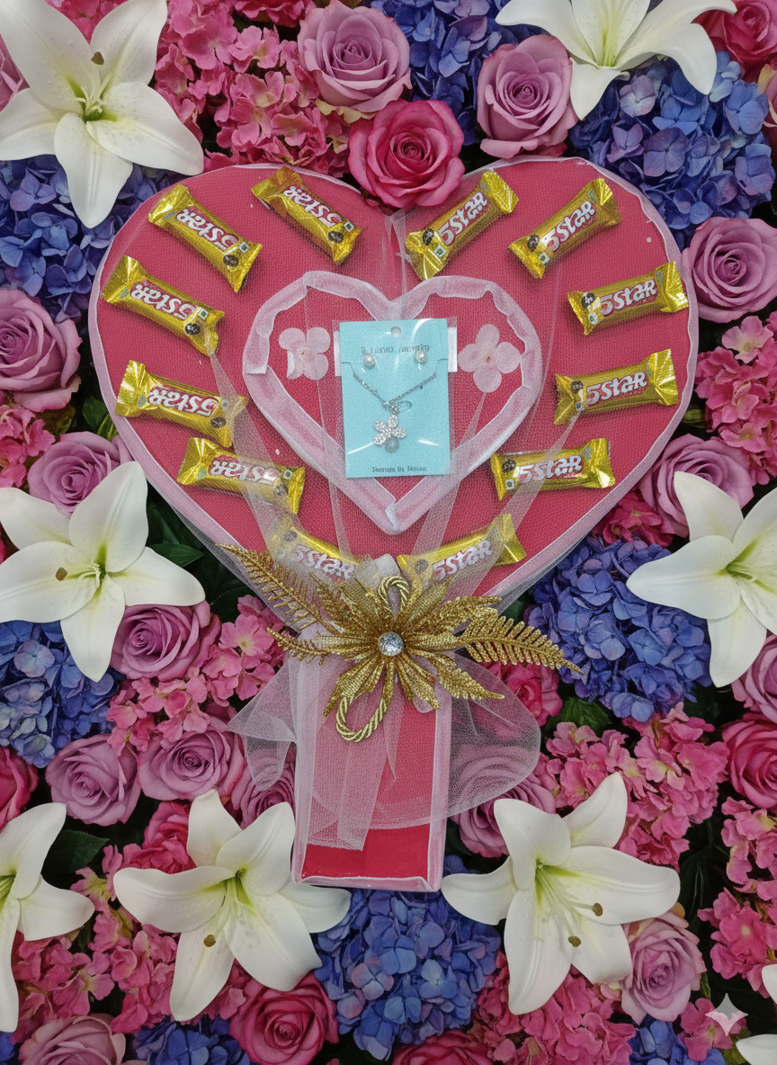 Heart shape Hamper