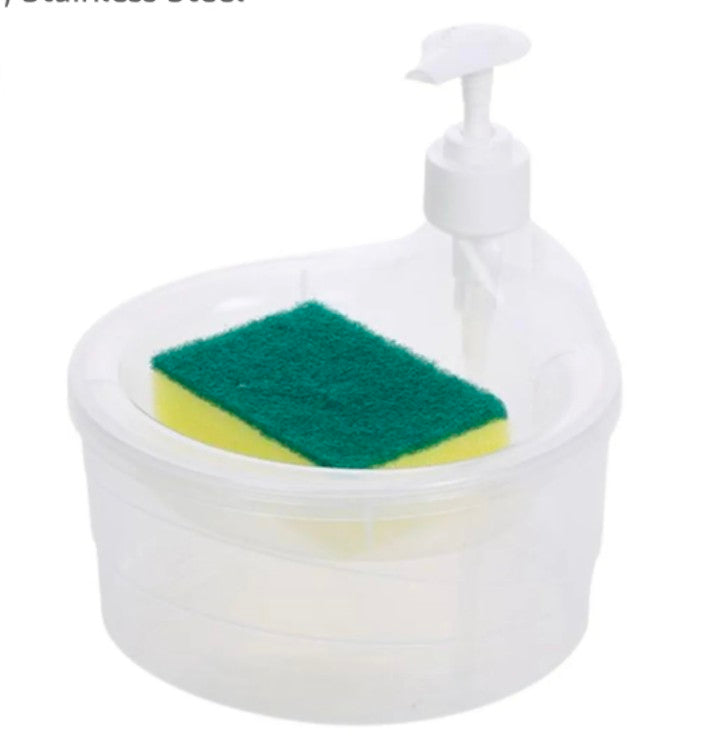Soap Dispenser with Sponge Holder