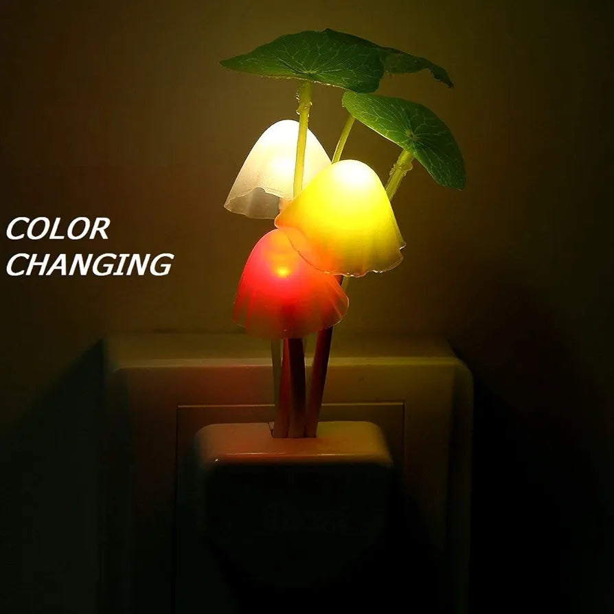 Plastic Mushroom Lamp
