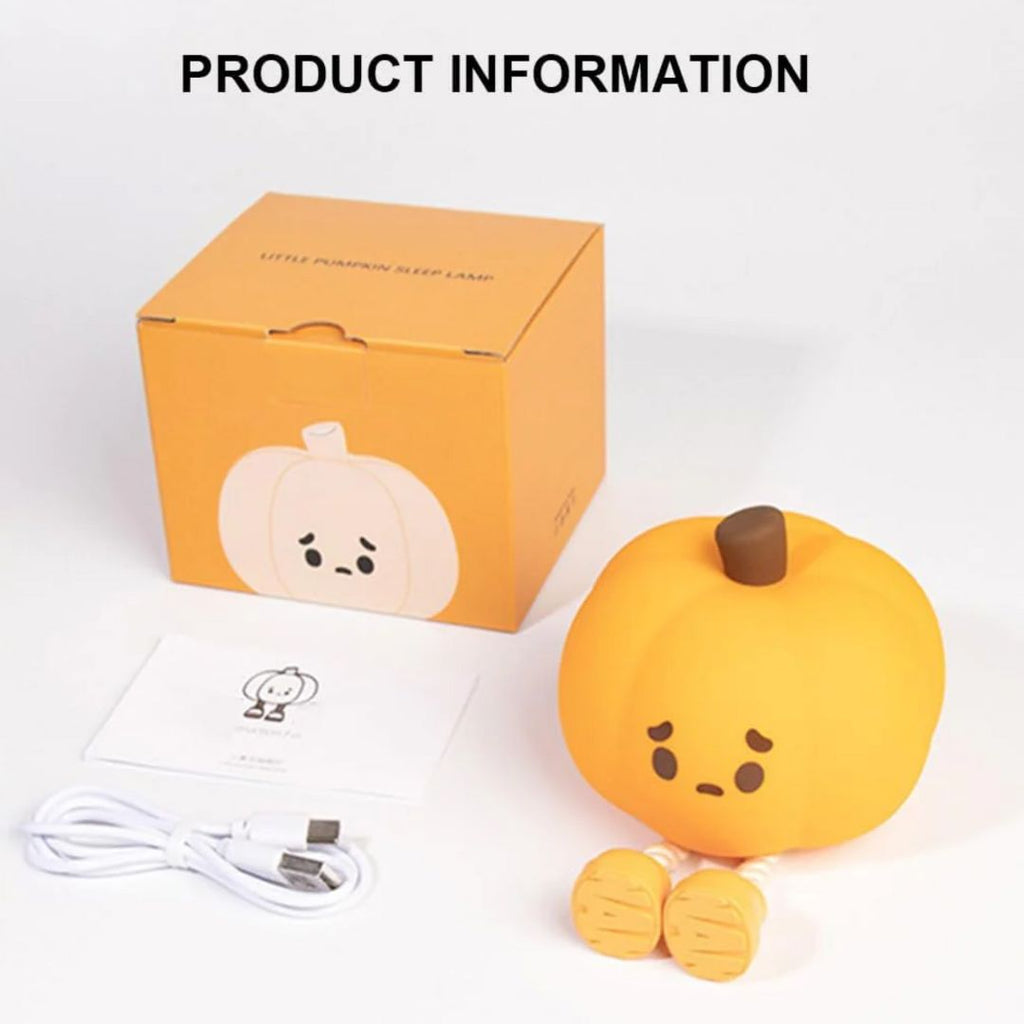 Little pumpkin slip lamp