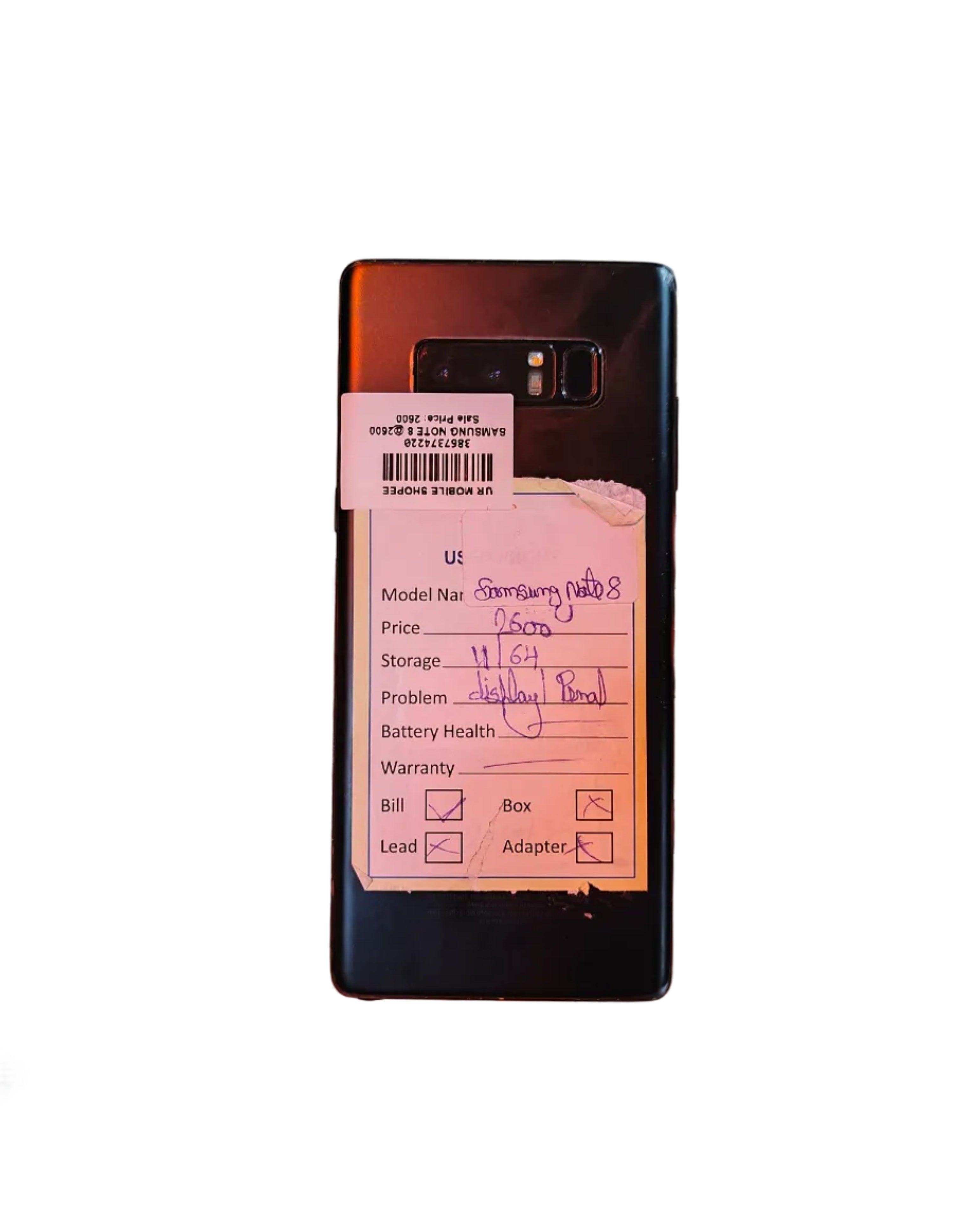SAMSUNG NOTE 8