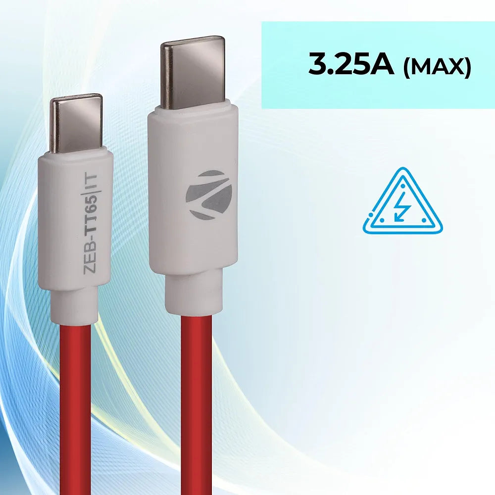 Zebronics ZEB-TT60 &65 is a type-C