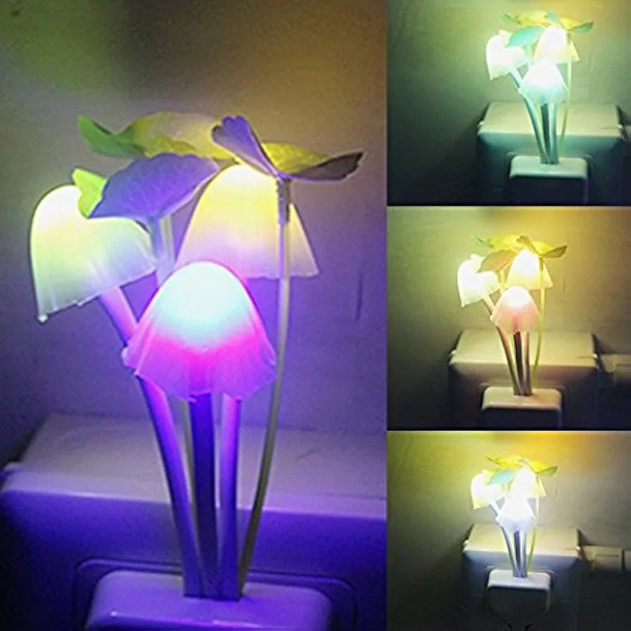 Plastic Mushroom Lamp
