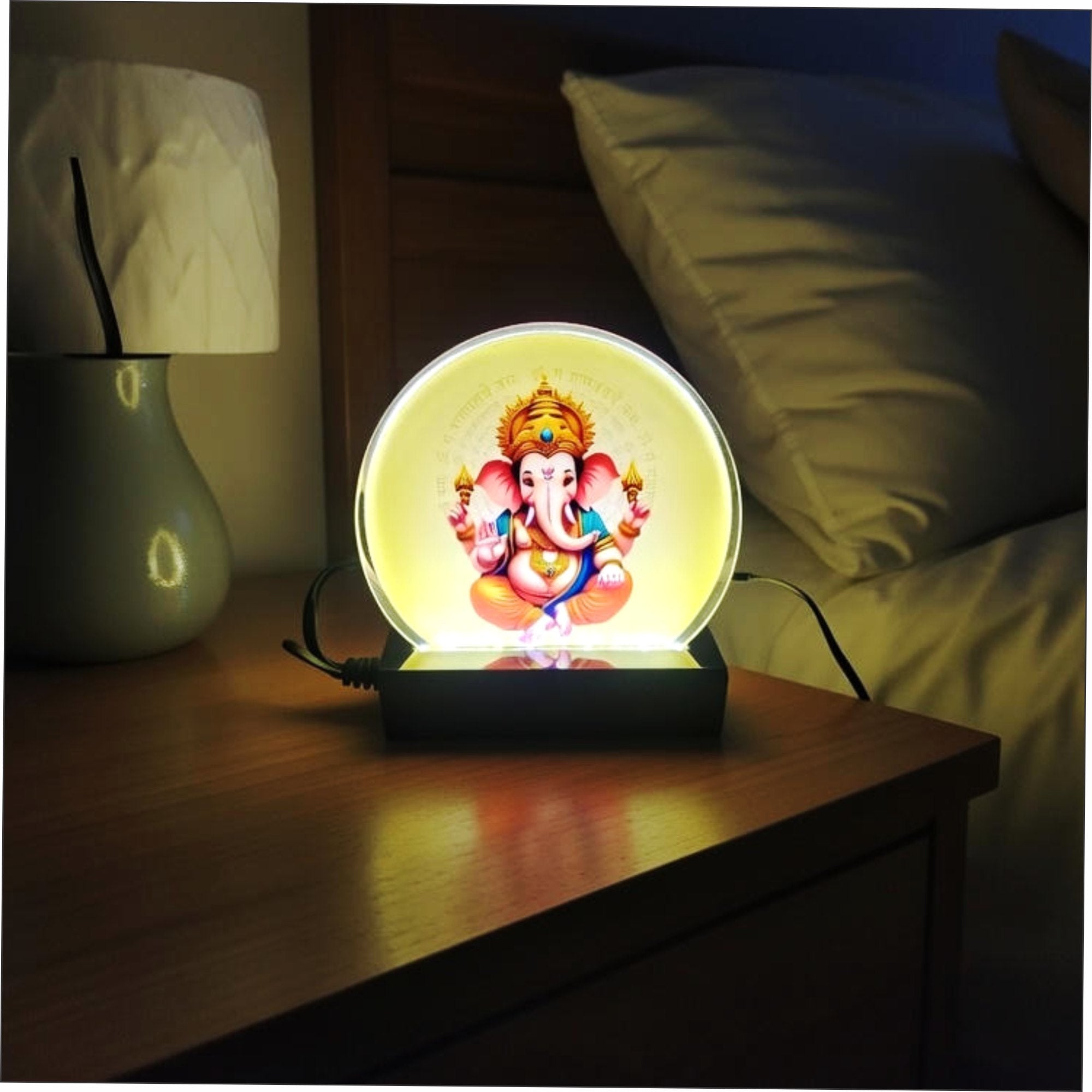 Lighting Ganeshji