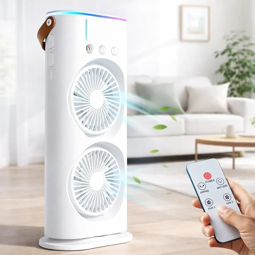 DOUBLE SPRAY FAN