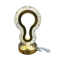 Crystal table lamp
