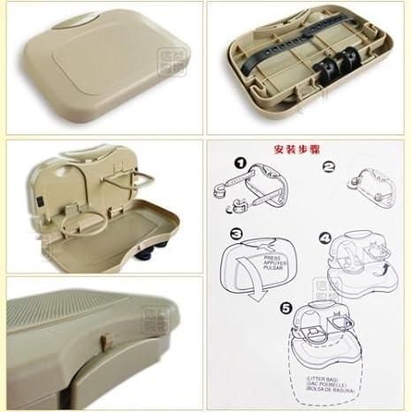 Portable Car Seat Cup Tray
