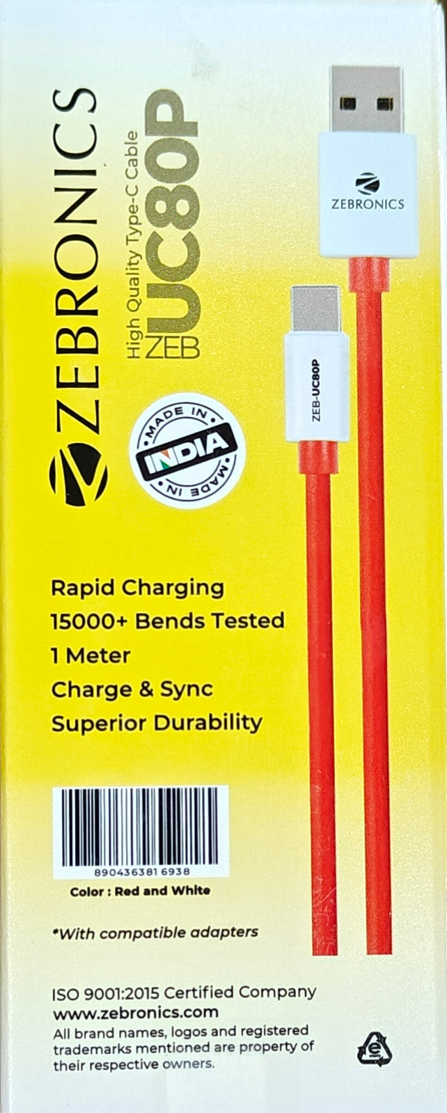 Zebronics UC80P