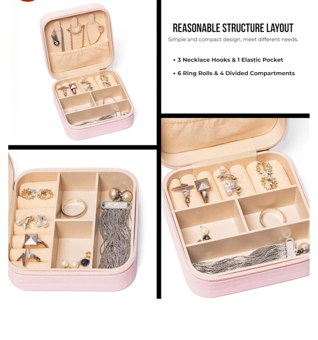 Travel Jewellery Box