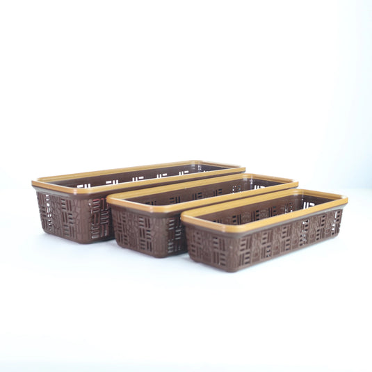 3Peice Set Fruit Basket
