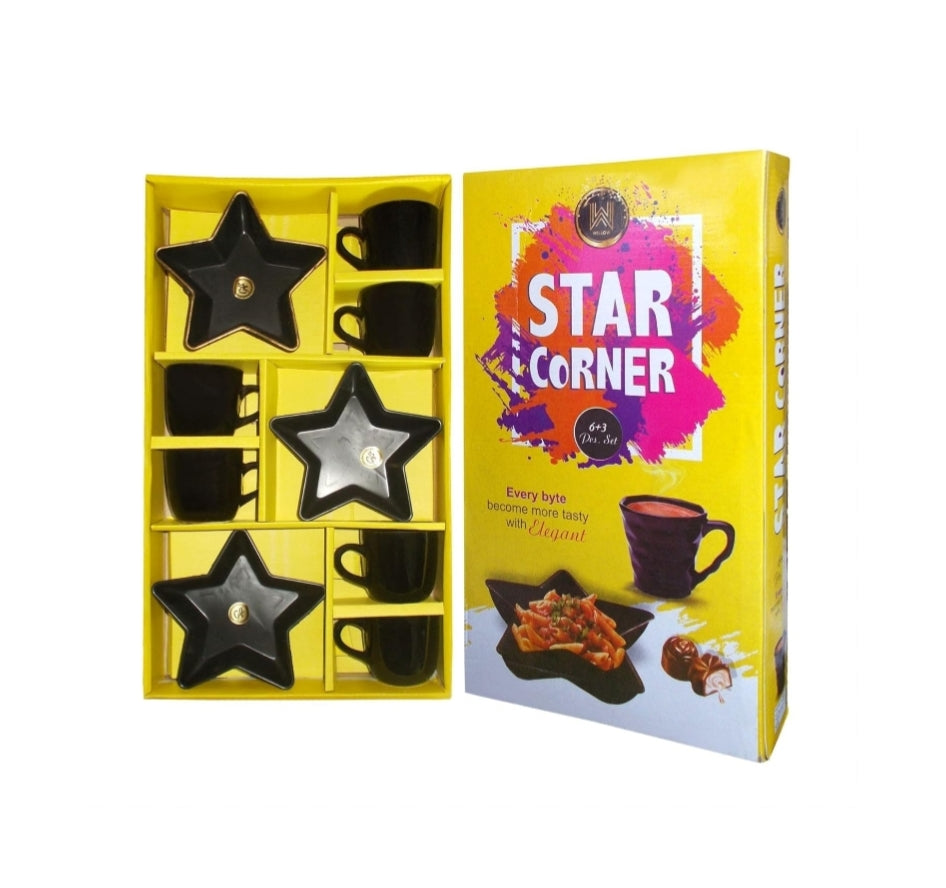 Three Star Corner & Six Cup [Min 50 Pie]