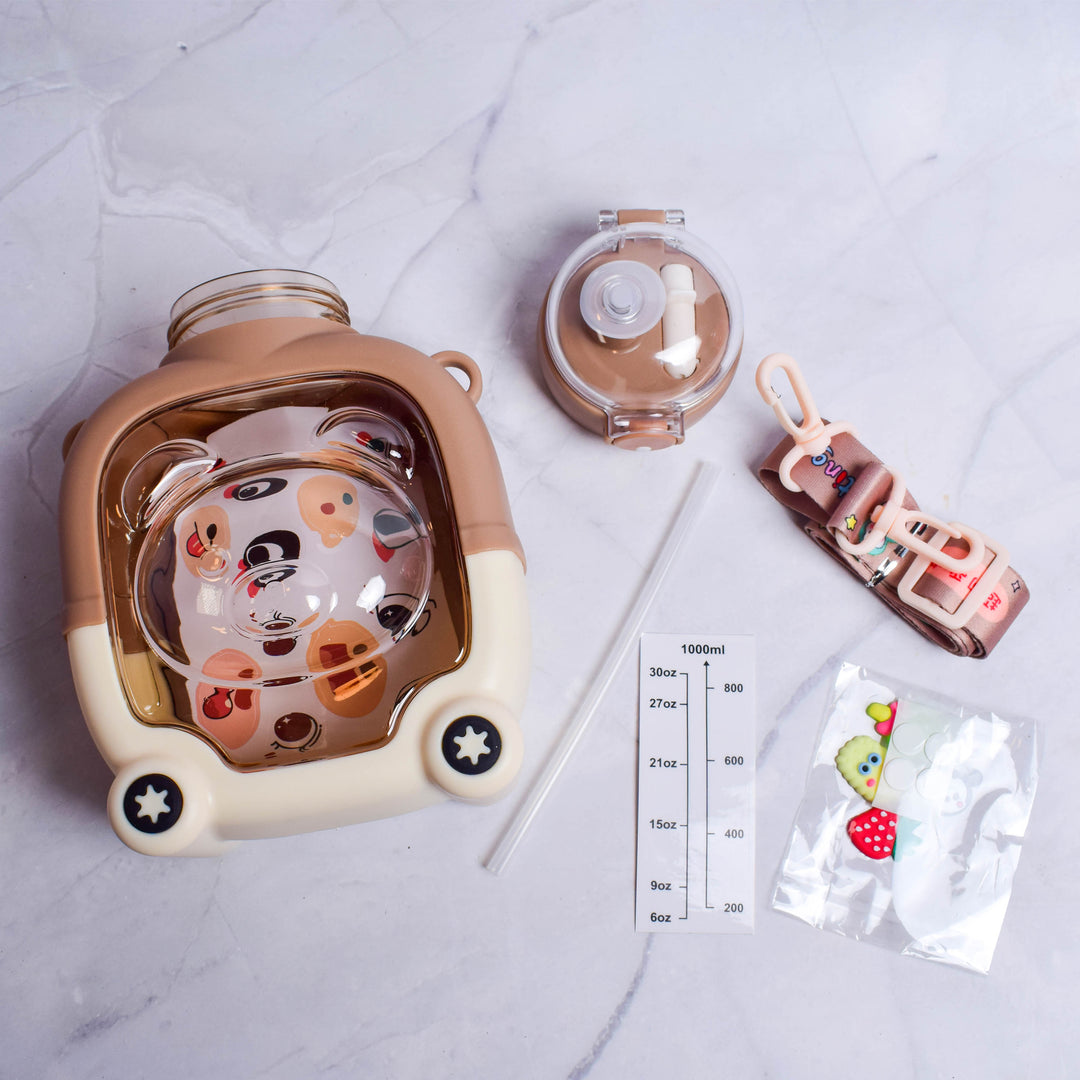 Teddy Bottle (mini. 50 quantity)
