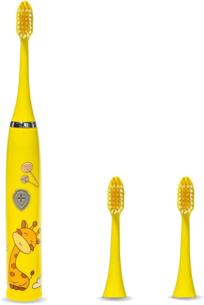 Kids Electric Toothbrush with Cartoon Design