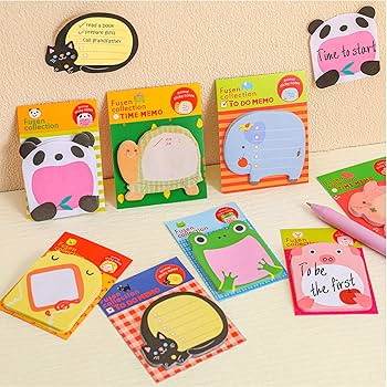 Cute sticker notes