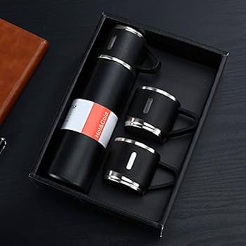 Steel Kettle With 2 Cup Set[Min 50 Pie]
