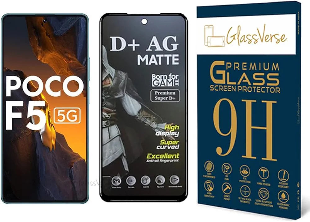 AG Matte D+ Tempered Glass