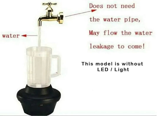 Magic faucet mug