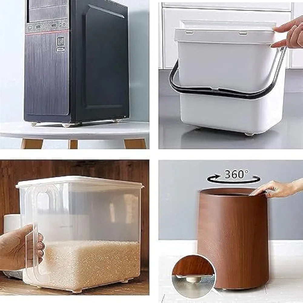 360 Degree Rotation Pulley Universal Bottom Wheels for Furniture