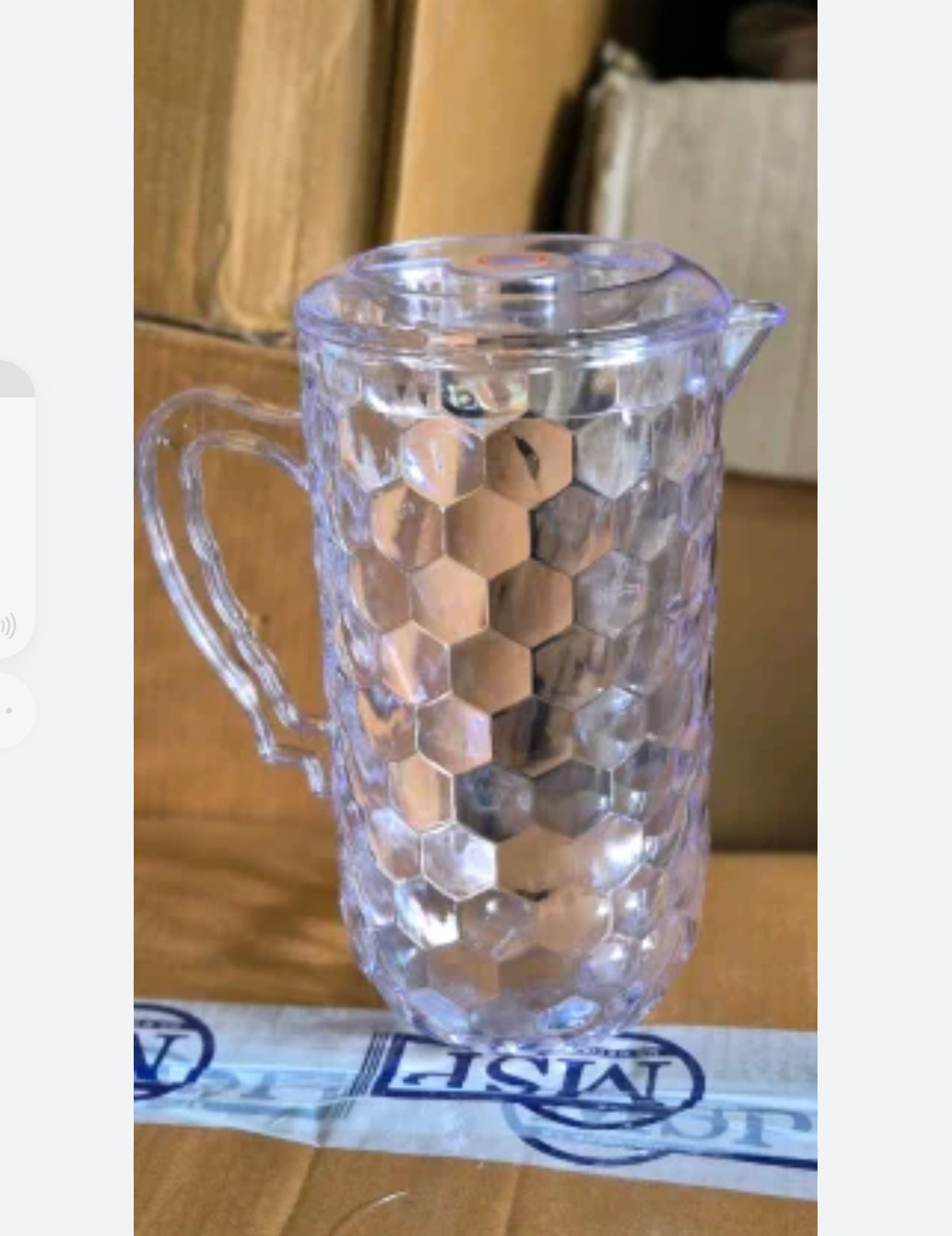 Plastic Water Jug [Min 50 Pie]