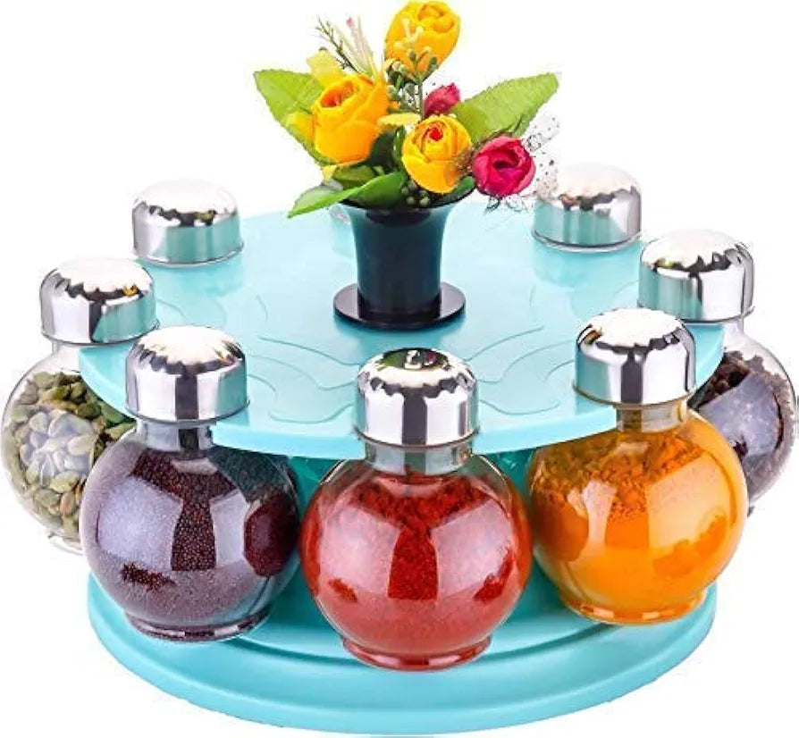 Plastic Spice Rack 6Piece Set