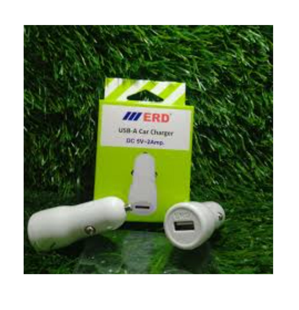 ERD USB-A CAR CHARGER