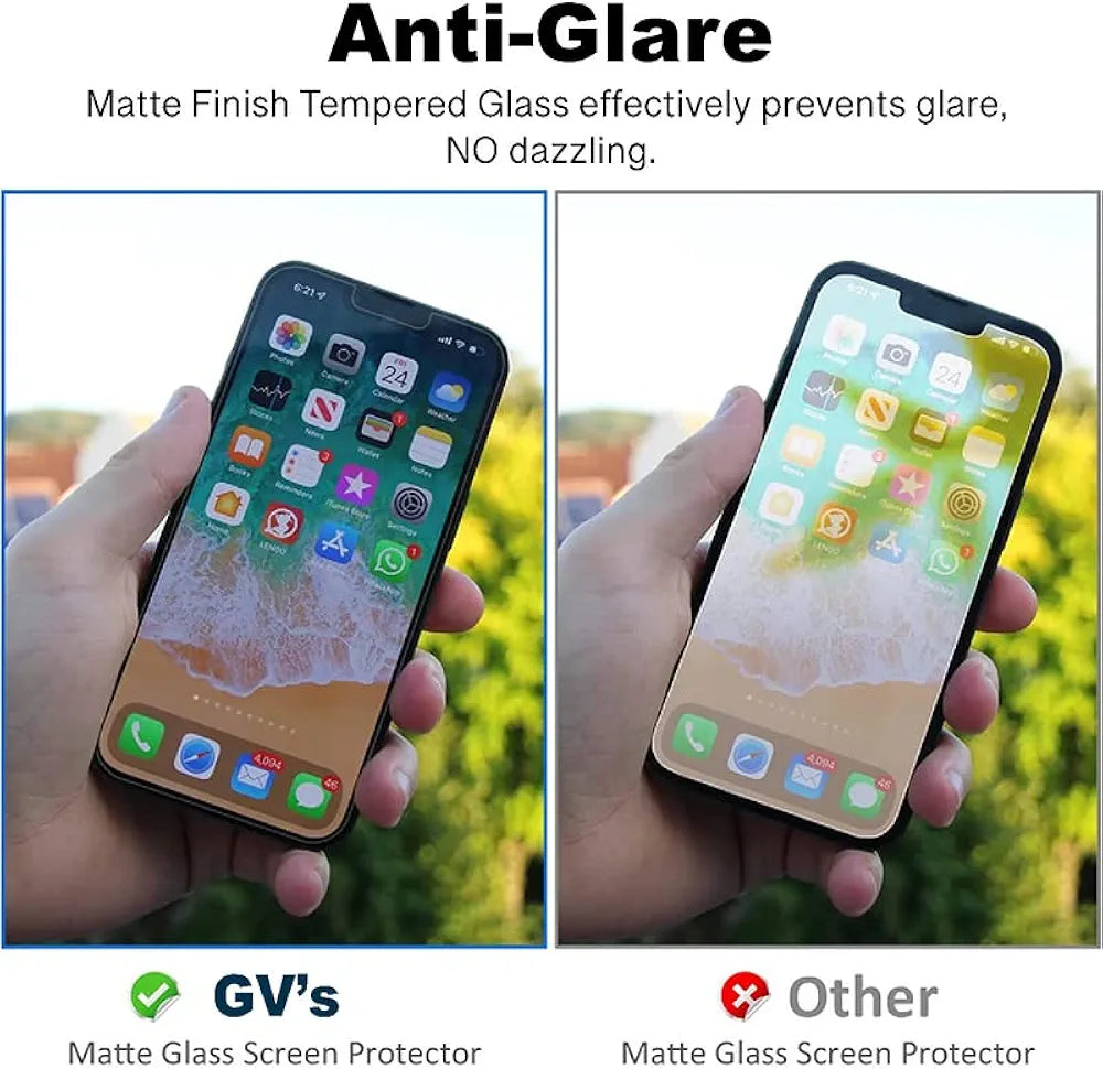 AG Matte D+ Tempered Glass