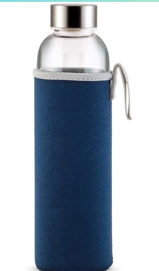 Fuzz glass bottle