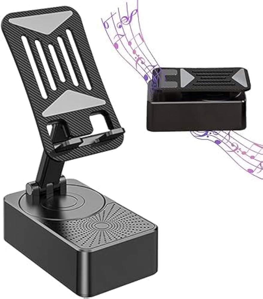 Speaker with  phone stand