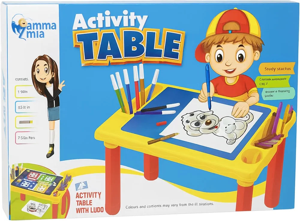Table with Drawing