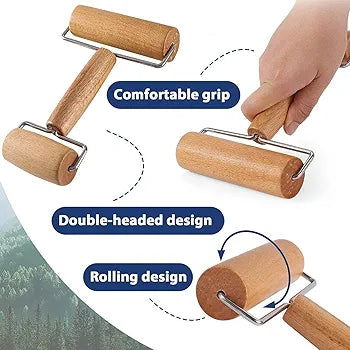 Head Wooden Rolling
