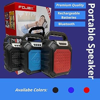 Portable speaker